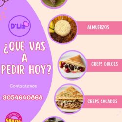 D,LIZ Desayunos Almuerzos y Creps